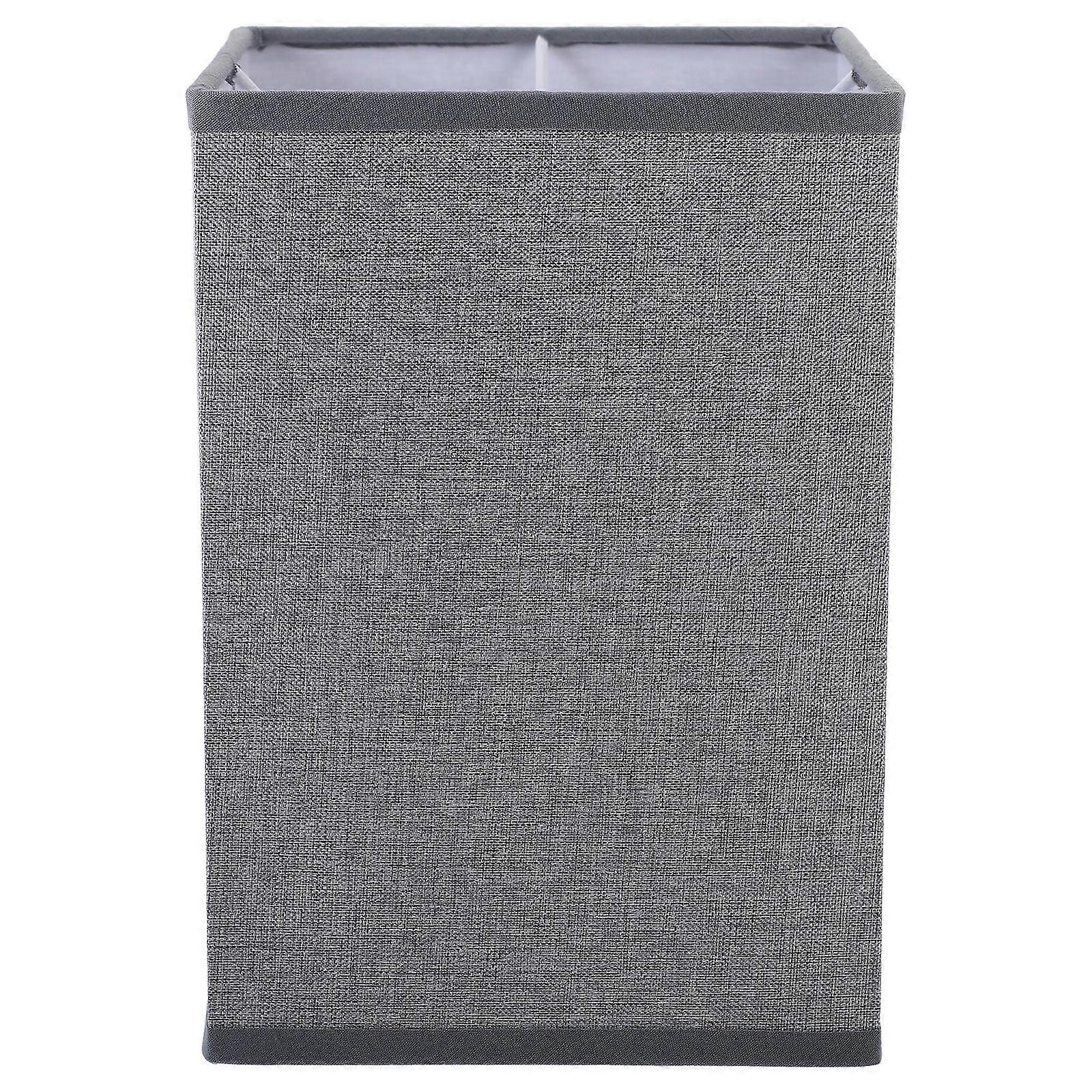 Natural Linen Rectangular Lampshade for Table & Floor Lamps – Modern Design, Handcrafted Cover, Washable & Eye Caring Structure for Decor
