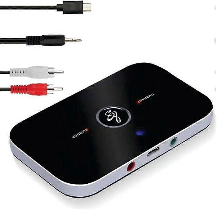 Bluetooth Audio Adapter - Ozvavzk - 5.0 - 2 in 1 Transmitter/Receiver - 3.5mm RCA Cable - 10 Hours Battery Life