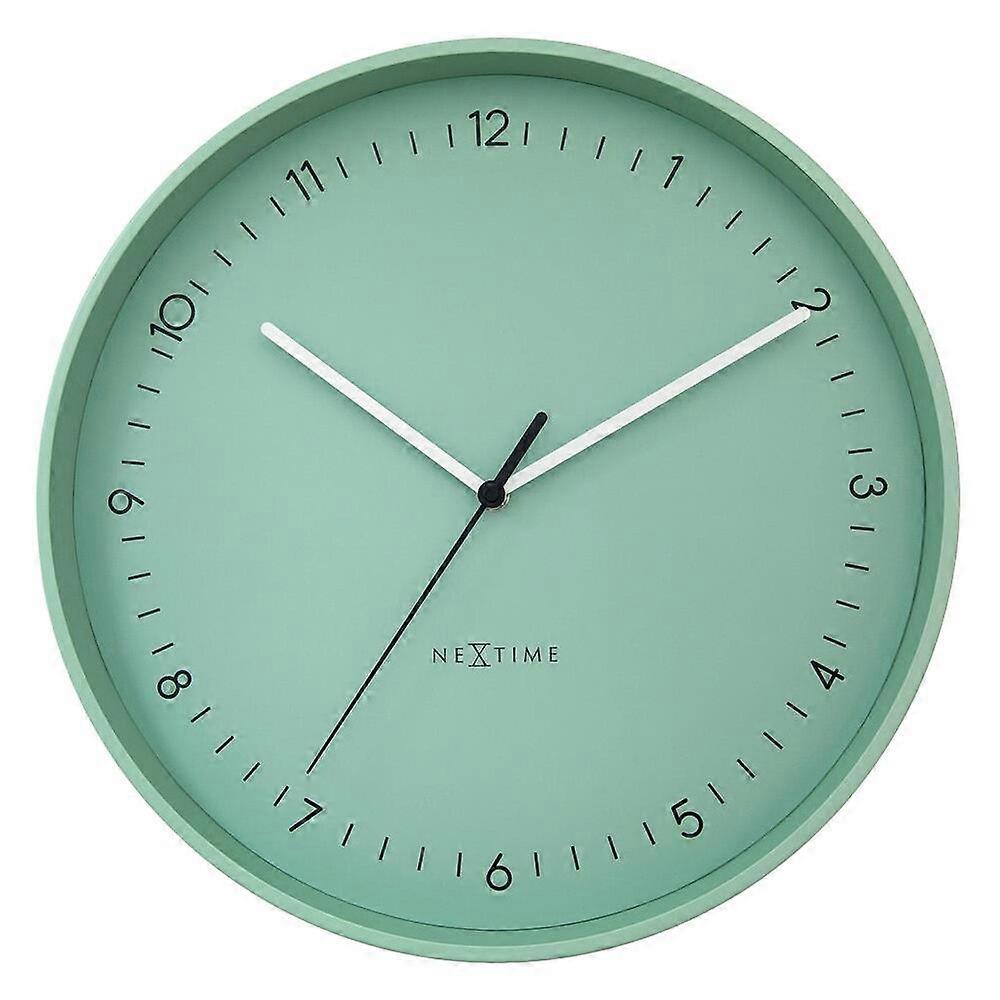 NeXtime - 3543MG - Wall Clock - 40cm - green - Berlin L