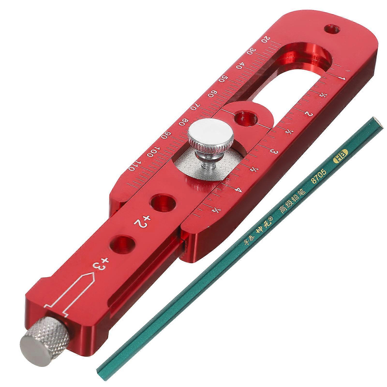 Compass Woodworking Tool High Precision Radius Adjustment For Construction Sites Iron 1Set