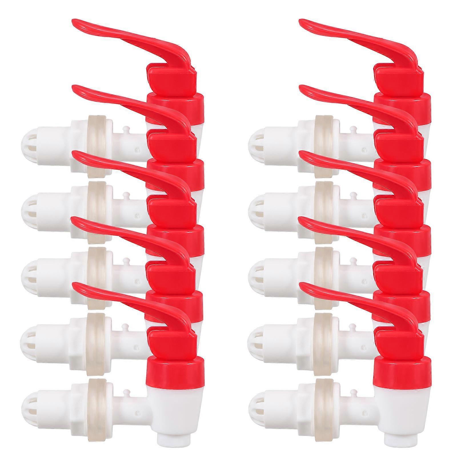 Dispenser Tap Beverage Dispenser Spigot Replacement Caf茅 Owners Buffets Clog-Resistant .00X6.50X2.20CM 10Pack