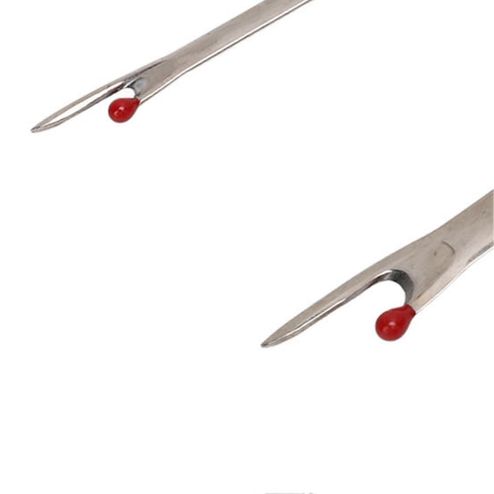 Multifunctional Sewing Thread Ripper with Masking Tape for Cross Stitch, Silver