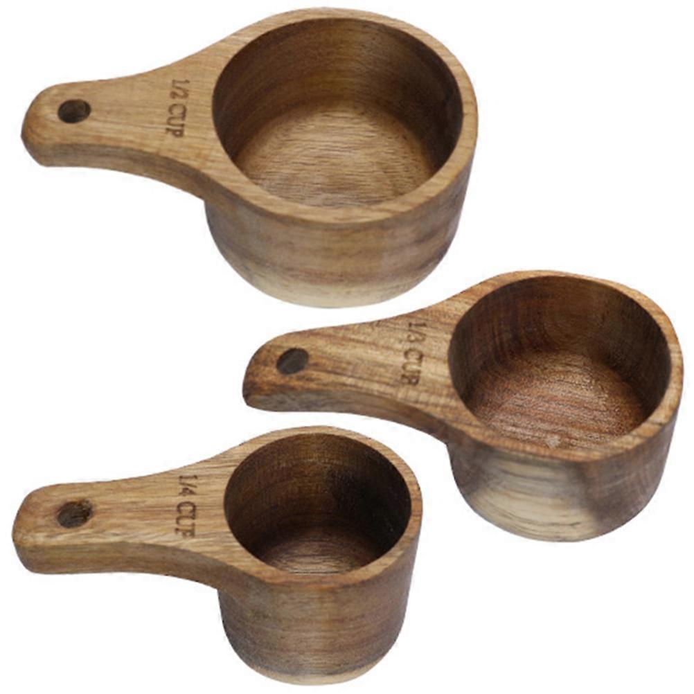 Measuring Scoops for Coffee Shops Round Head Smooth Edges 1/3 CUP 3Pcs