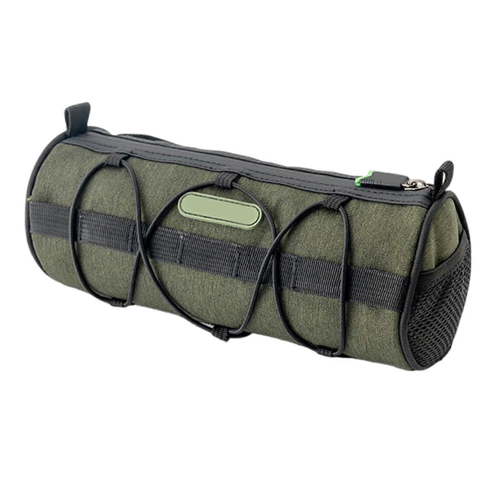 Adventure Bike Handlebar Bag Weatherproof Front Pannier for Long-Distance Cycling and Urban Commuting, 6L Capacity