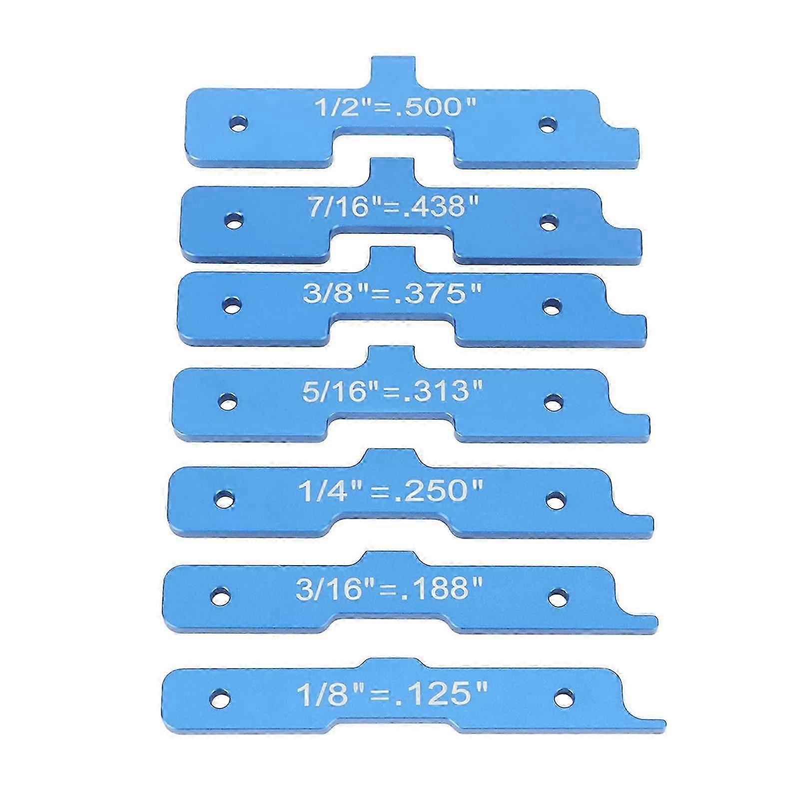 Router Table Set Up Bars Wood Cutter Measuring Block Alloy Steel Setup Blocks for Carpenter Construction DIY Handyman