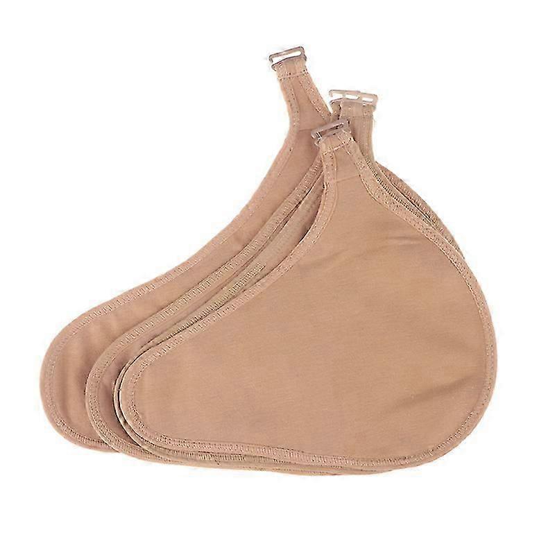 乳房切除術用シリコン乳房保護ポケットスパイラルフックポータブルプロテーゼ乳房保護バッグS / M / L / XLサイズ