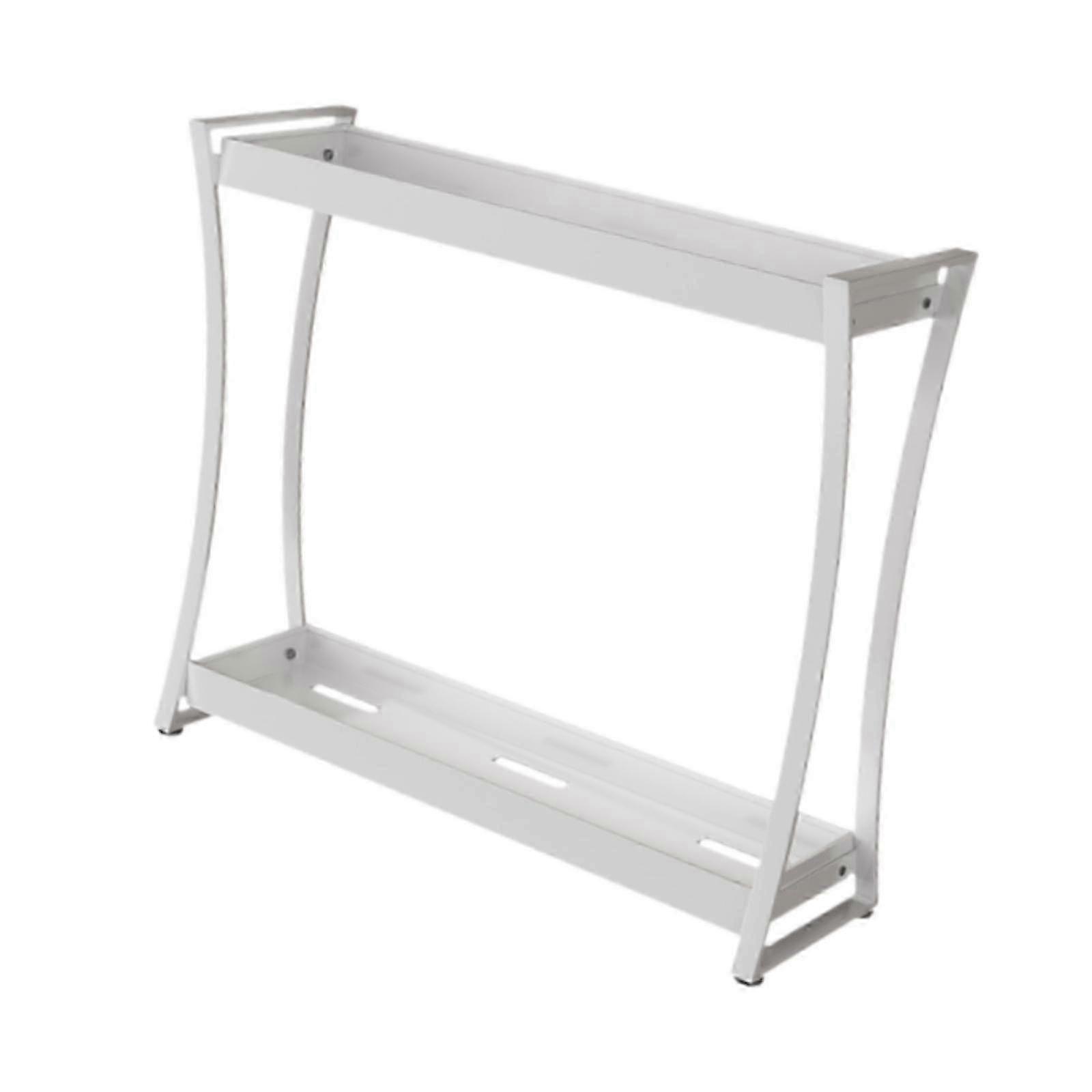 Portable Condiment Organizer for Pantry with Seasoning Rack, 33cm Long for Jars and Countertop Use