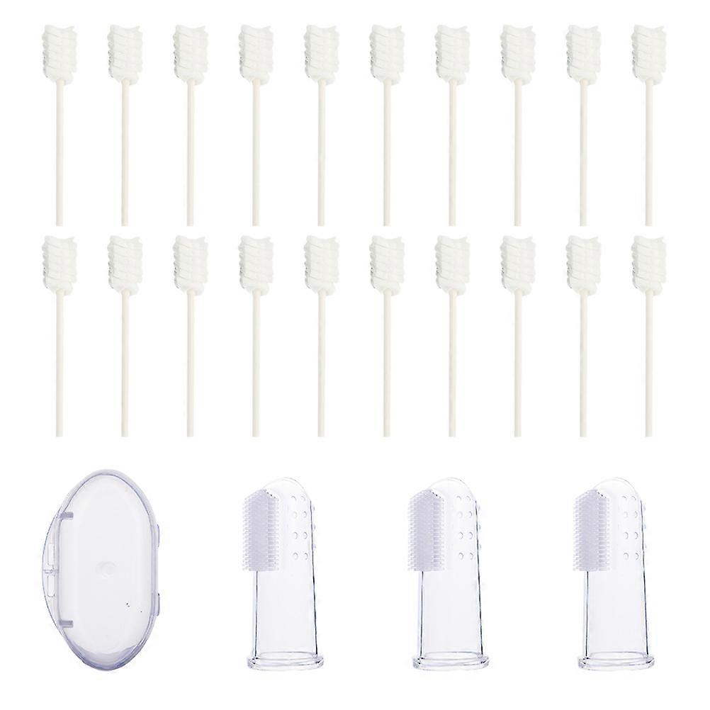 Brush Set Milk Stain Removal For Babies Outdoor Travel White 1Set