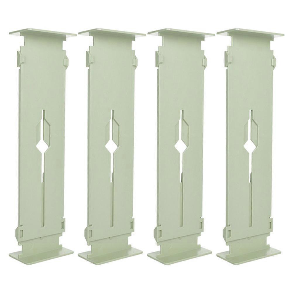 Drawer Organizers Adjustable Drawer Divider Organizer Plastic Rectangular Design For Home 4Pcs