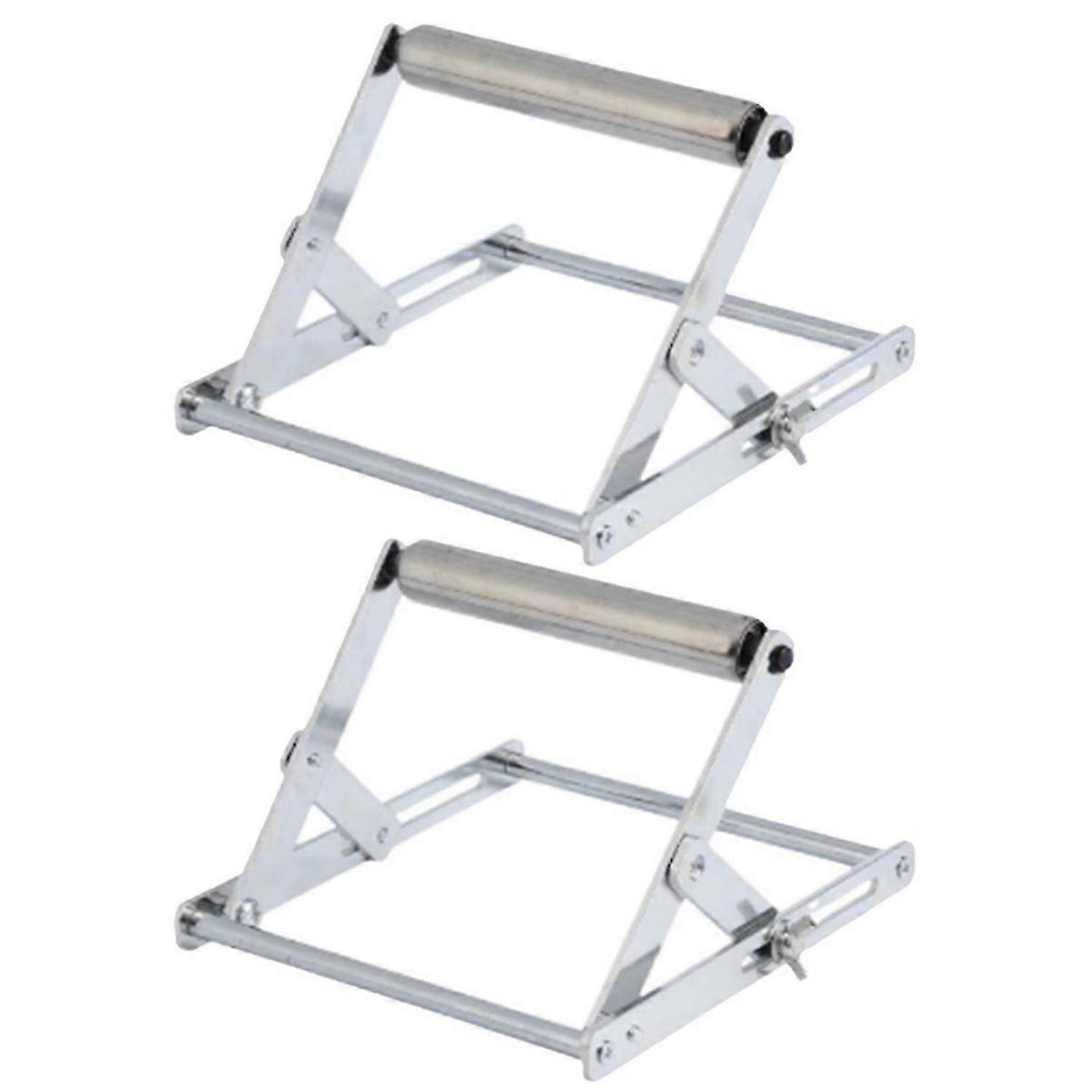 2Pcs Cutting Machine Support Frame Foldable Table Saw Support Stand Height Adjustable Cutting Machin