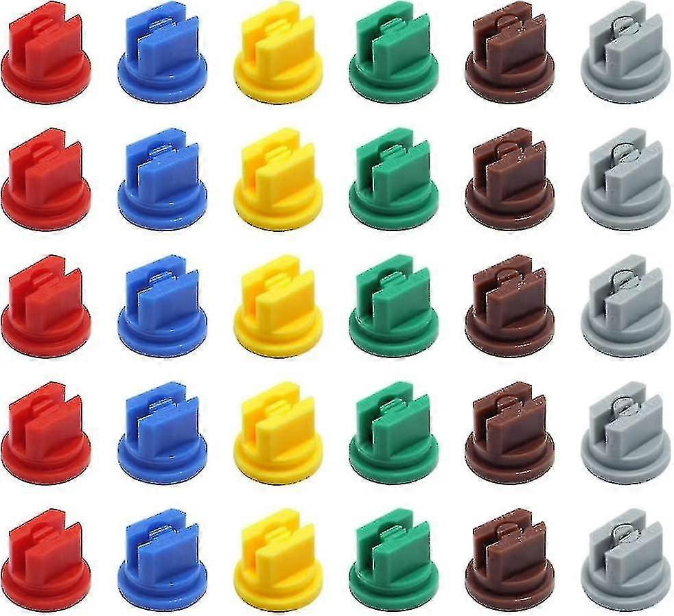 Assorted Spray Nozzle Tip Set, High Pressure Flat Fan-Shaped Nozzles