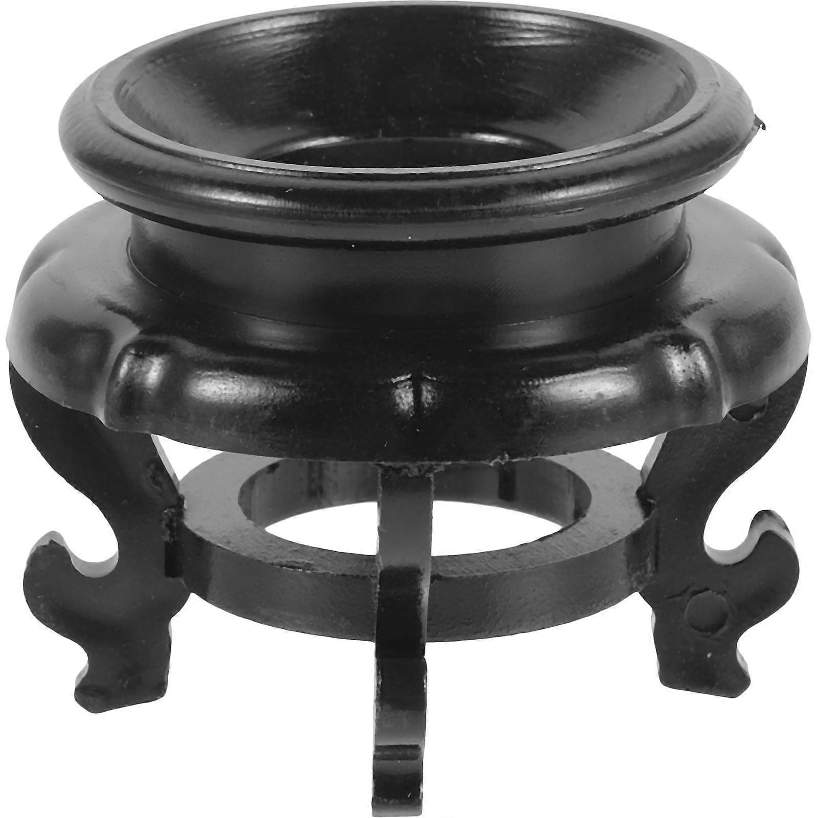 Decorative Crystal-ball Stand Table Centerpiece Office Use Plastic Material Sphere Holder 1Set