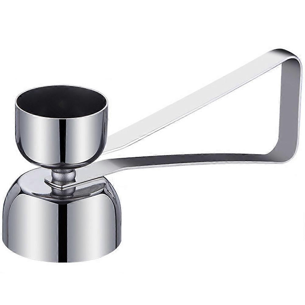 Dome-Shaped Eggshell Opener Tool For Separating Home Use Silver 3.9×1.4×1.4in 1Pack