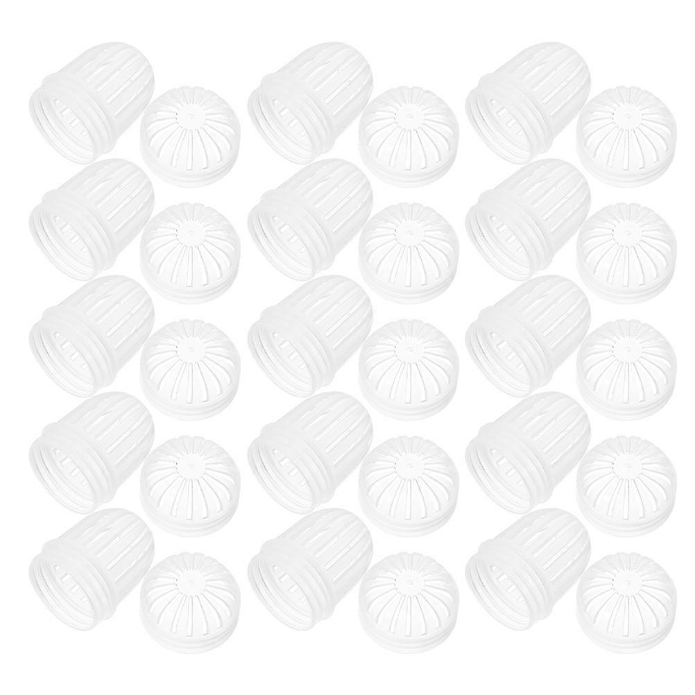 Fine Tea Strainer Tea Infuser Ball Steeper Basket For Tea Brewing Plastic 6.10X4.30X4.30CM Reusable Tea Steeper 20Pcs