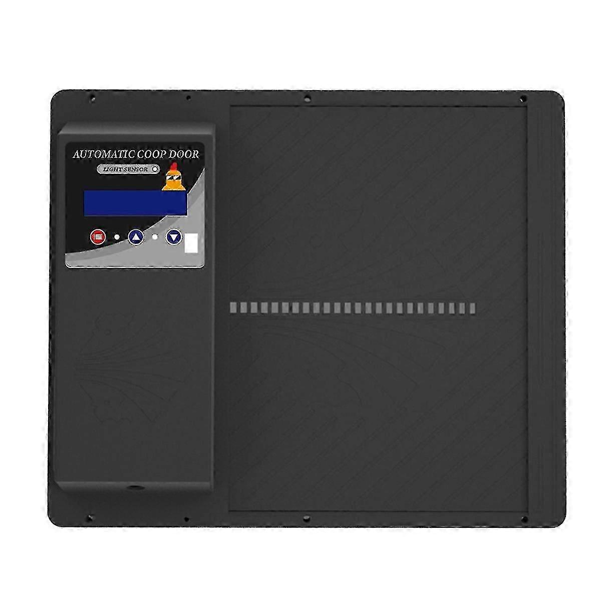 Automatic Chicken Coop Door Solar Powered, Chicken Coop Door With Timer & Light Sensor, Remote Cont