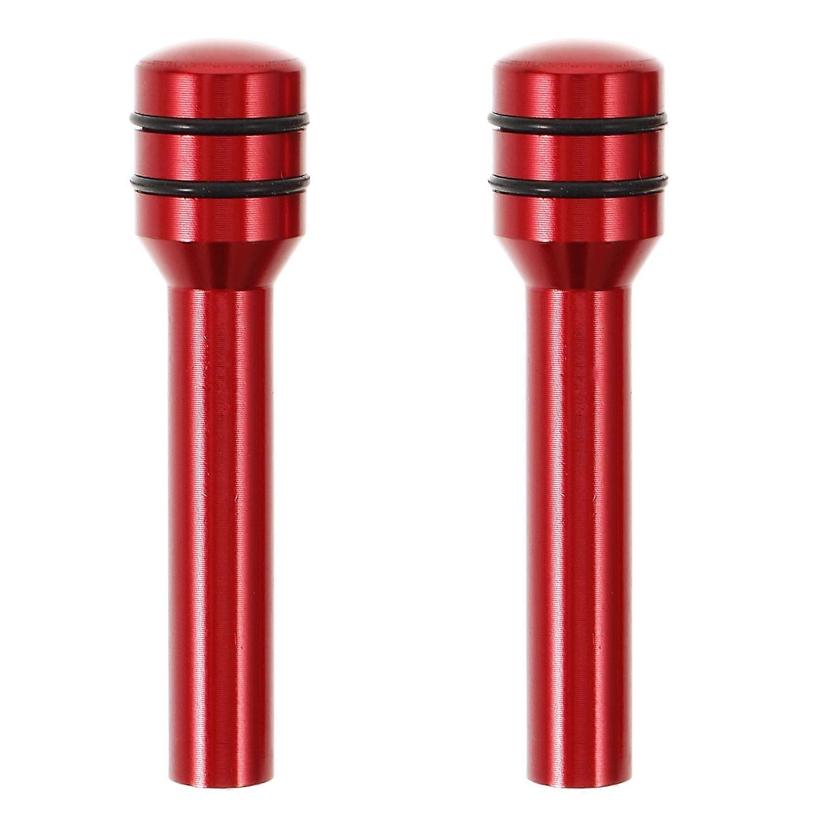 Car Door Lock Knobs Aluminum Alloy Interior Lock Pull Pins Easy Install Automotive Accessories Replacement Vehicle Security