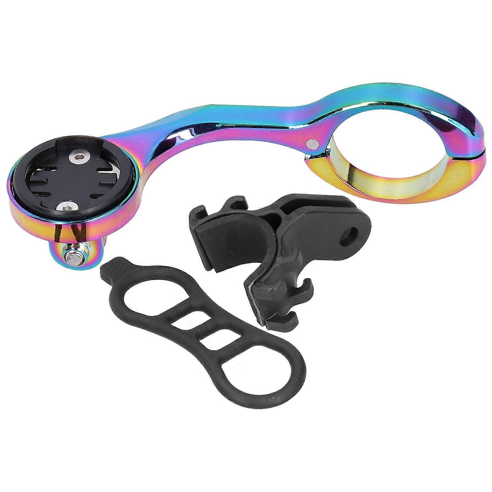 Colorful Electroplating Bike Computer Extended Bracket Holder Aluminium Alloy SupportYMQX)