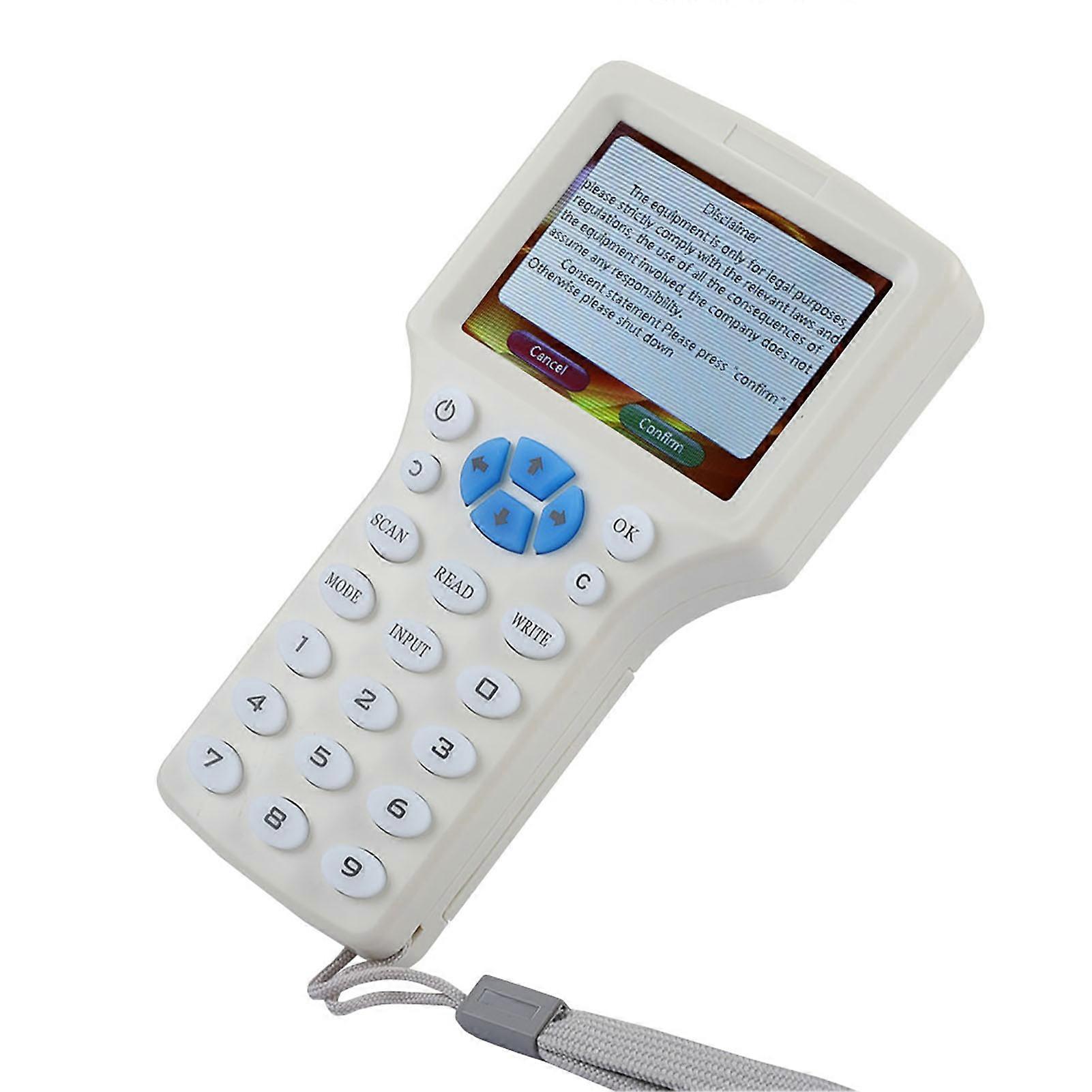 8 Frequency Multifunctional Copy Encrypted NFC Smart Card RFID Copier ID/IC Reader Writer