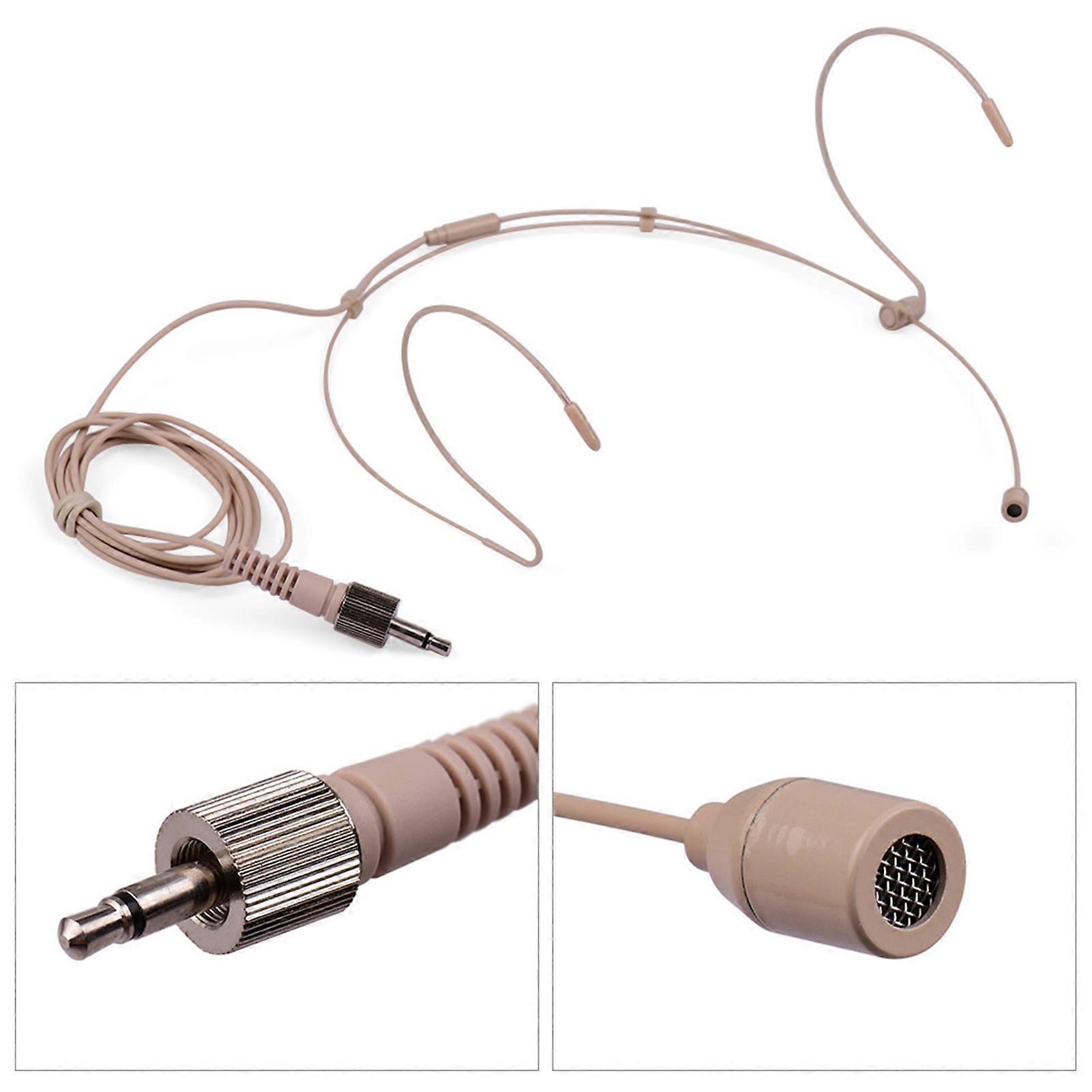 Head Mounted Unidirectional High Sensitivity Condenser Headset Microphone for Speech Teaching