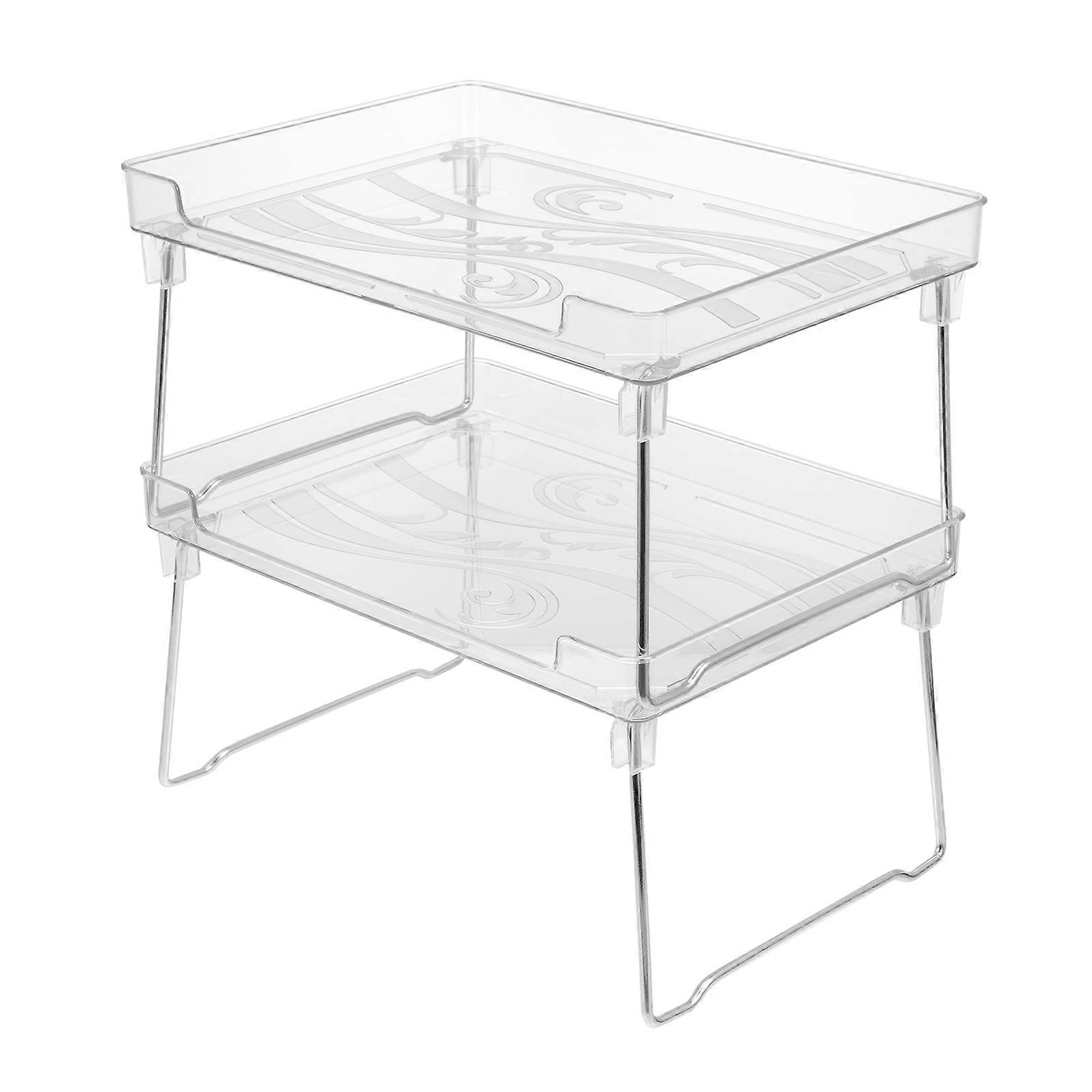 Seasoning Storage Holder Multi-Function Spice Rack Hotel Foldable 31.00X22.00X4.00cm Space-Saving 1Pc