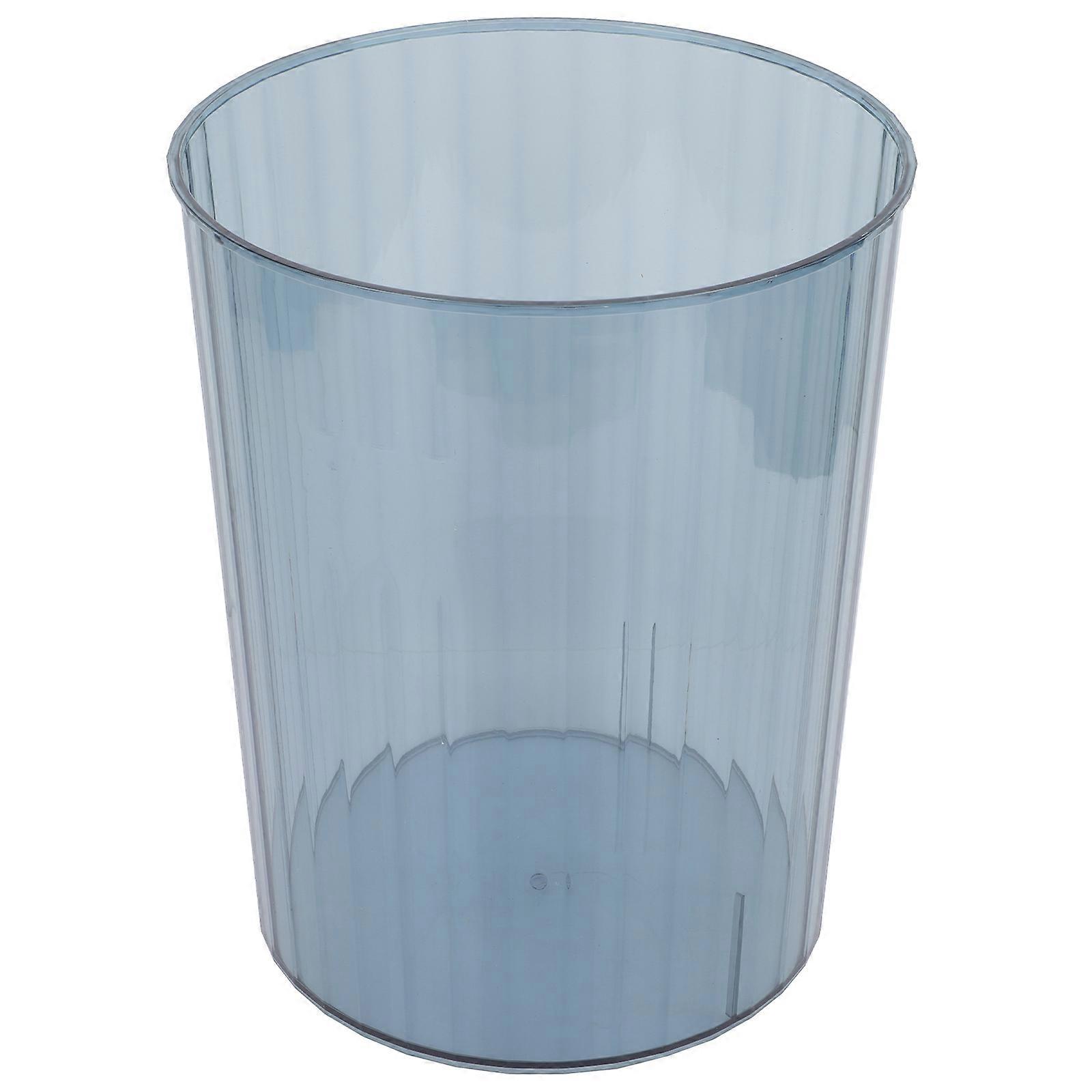 Blumen Eimer Papierkorb Heimgebrauch Transparent 26,7x21,5 Moderne Einfache 1Pack