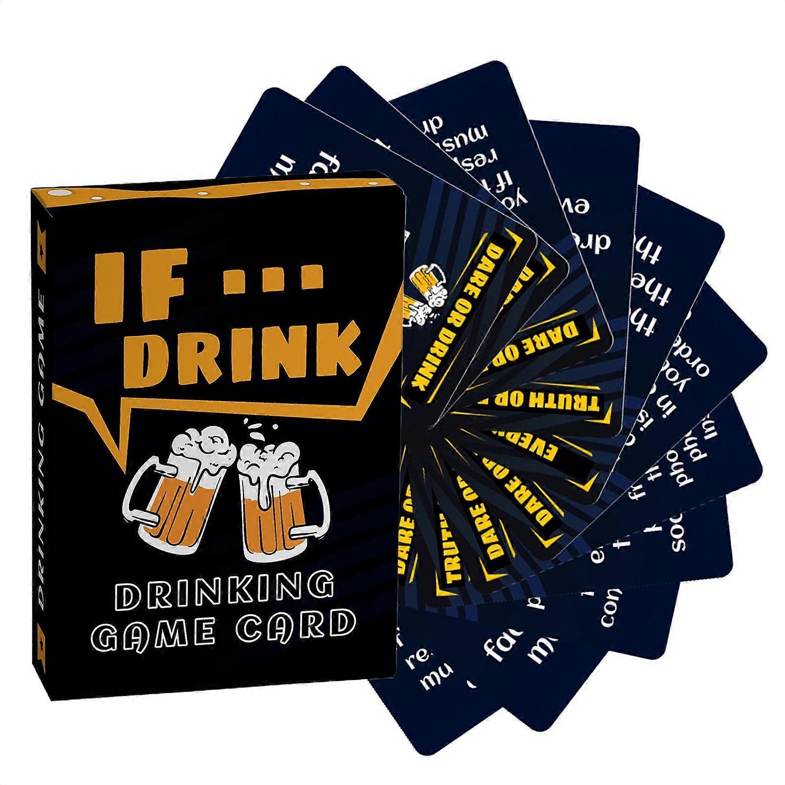 Drinking Game for Adults, Drunk Card Games Card Game and Drinking Games Creative Drinking Card Games for Adults for Home, Gathering, Dorm'