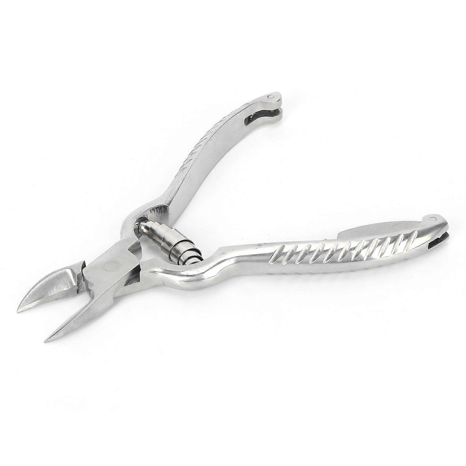 Piglet Teeth Cutter Stainless Steel Ergonomic Handle Curved Gourd Shaped Pig Tooth Nipper