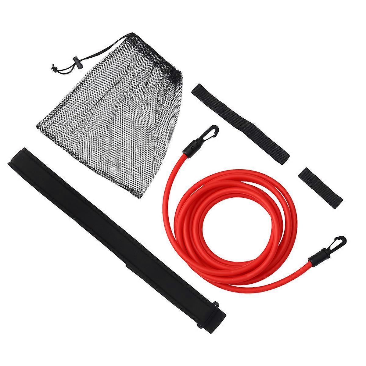 Swim Training Rope Strength Building Equipment Adjustable For Pool Athletes 1Set