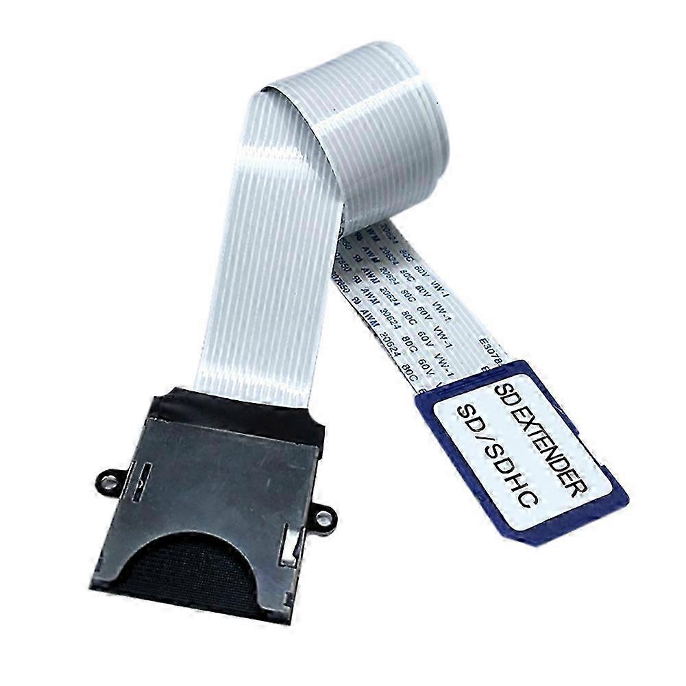 SD to SD Card Extension Cable Card Read Adapter Flexible Extender -SD to SD/SDHC/SDXC Memory Card E
