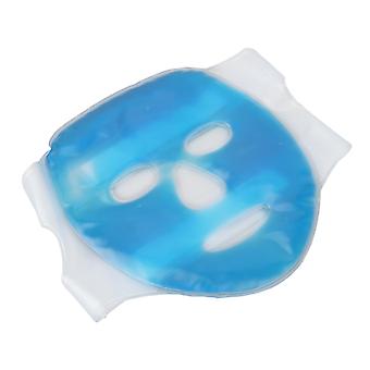 Gel Beads Face Mask Reduce Puff Migraine Relief Reusable Hot Cold Compress Therapy Gel Mask for Sleeping