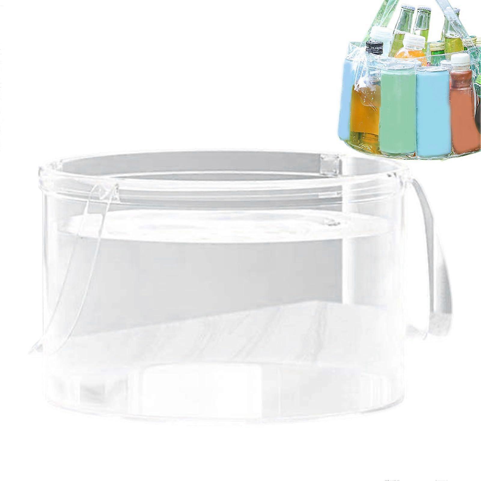 Foldable Wash Basin, Portable Bucket for Hospital Kitchen Face Washing 6.8L