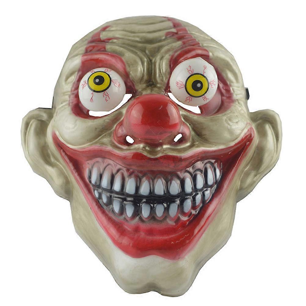 Cartoon Halloween Mask Clown Mask Performance Halloween Party Medium Size Multi Color 1Set