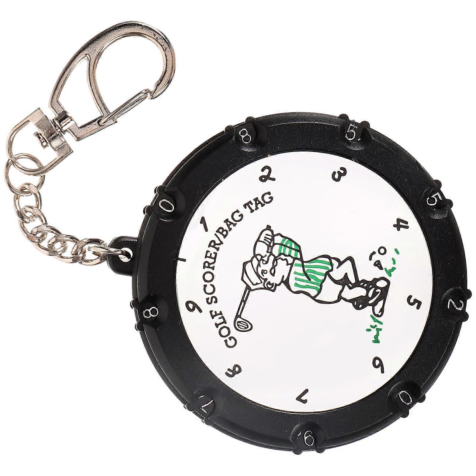 Golf Scorer Portable Handheld Score Counter for Precise Scoring and Analysis, Silver Finish