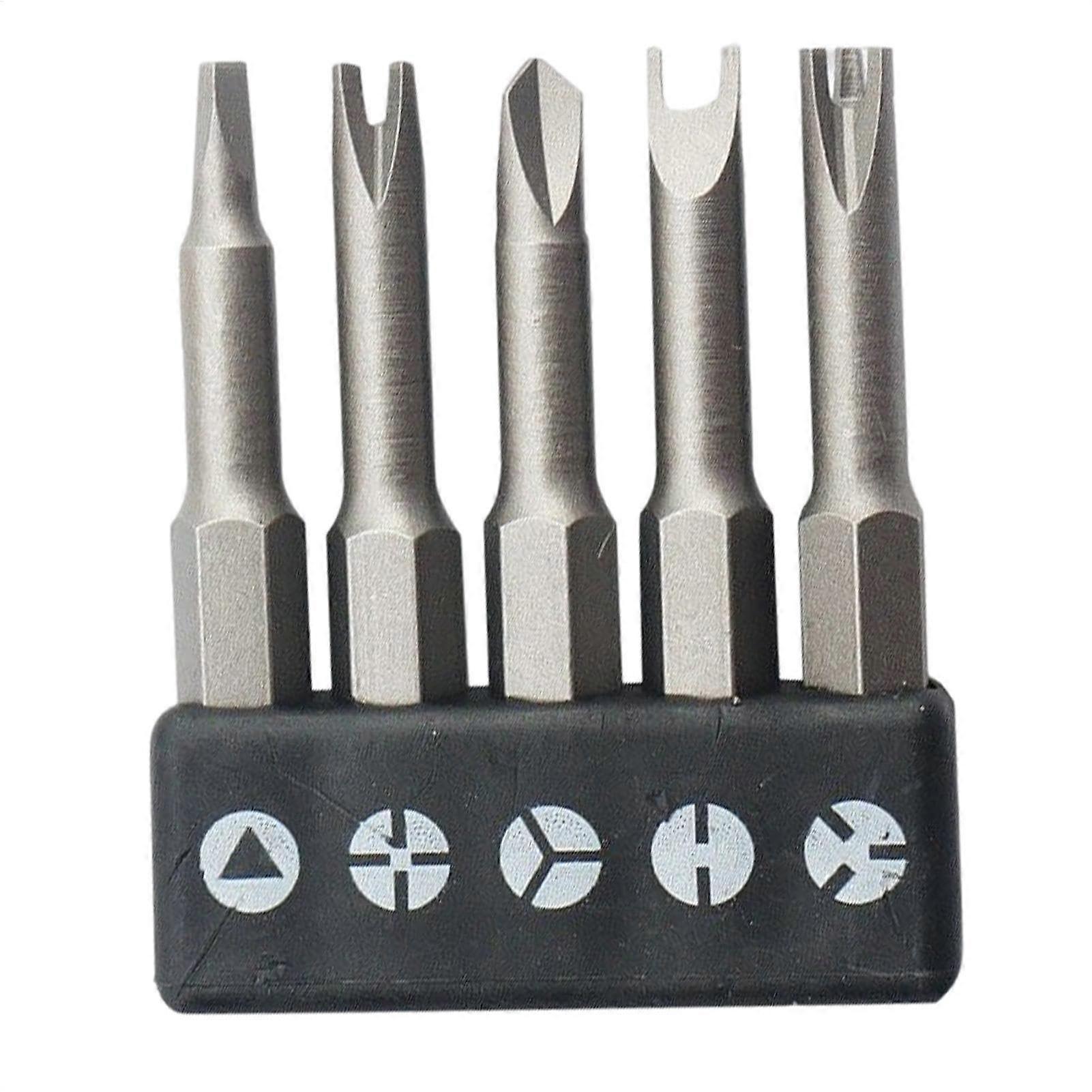 5Piece Drill Bit Set  Screwdriver Bits for Power Tools  Ideal for Repairs, DIY  Maintenance
