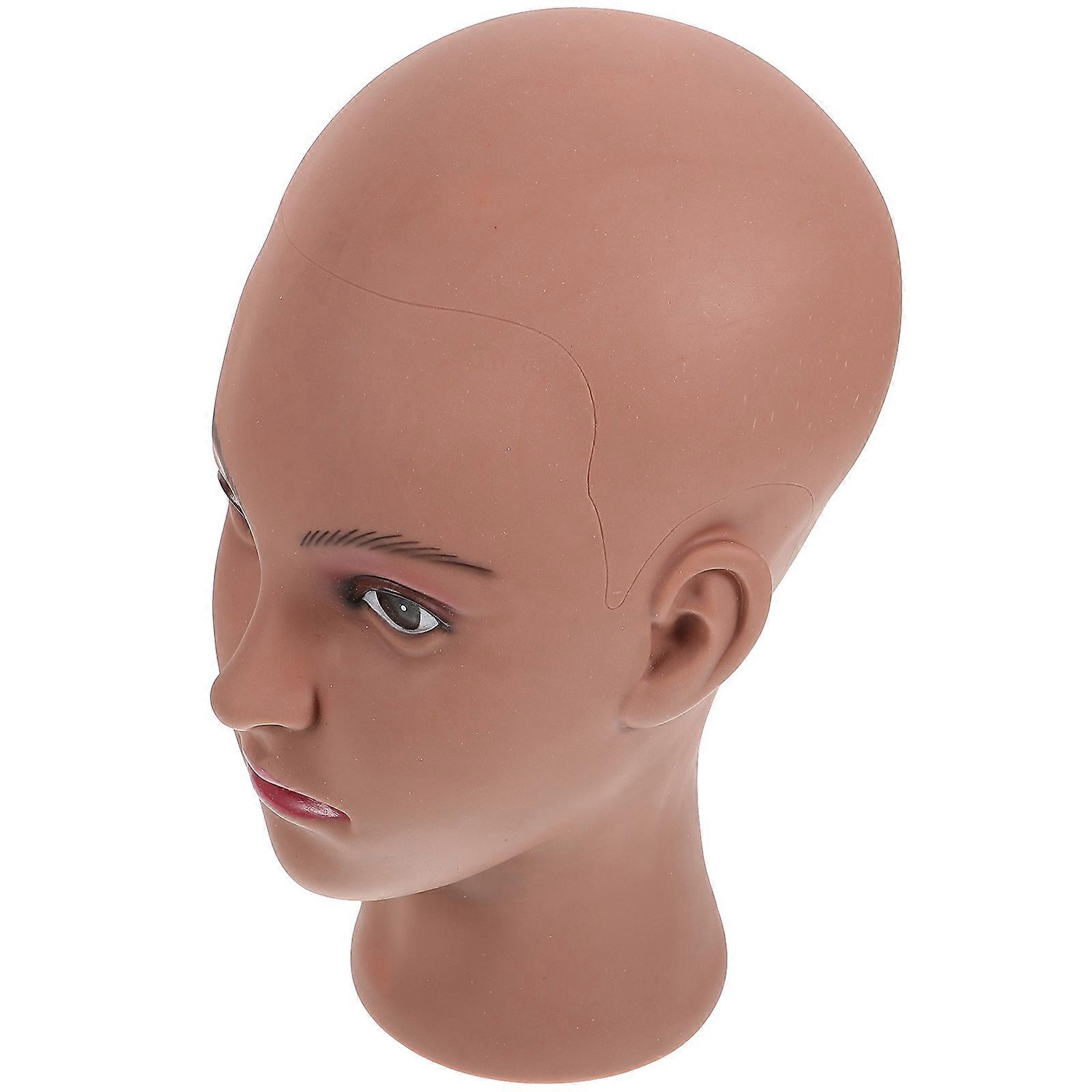 Wig Display Stand Mannequin Head for Wigs and Hats Smooth Surface Lightweight Design for Convenient Use and Professional Display