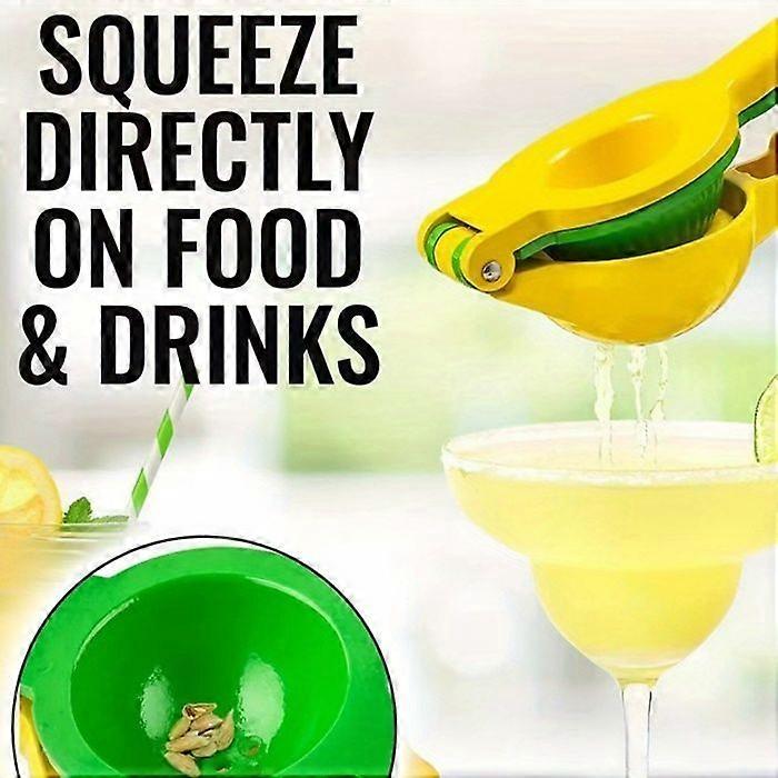 Piece Manual Juicer - Double Layer Lemon/Lime Juicer, Multifunctional Kitchen Gadget