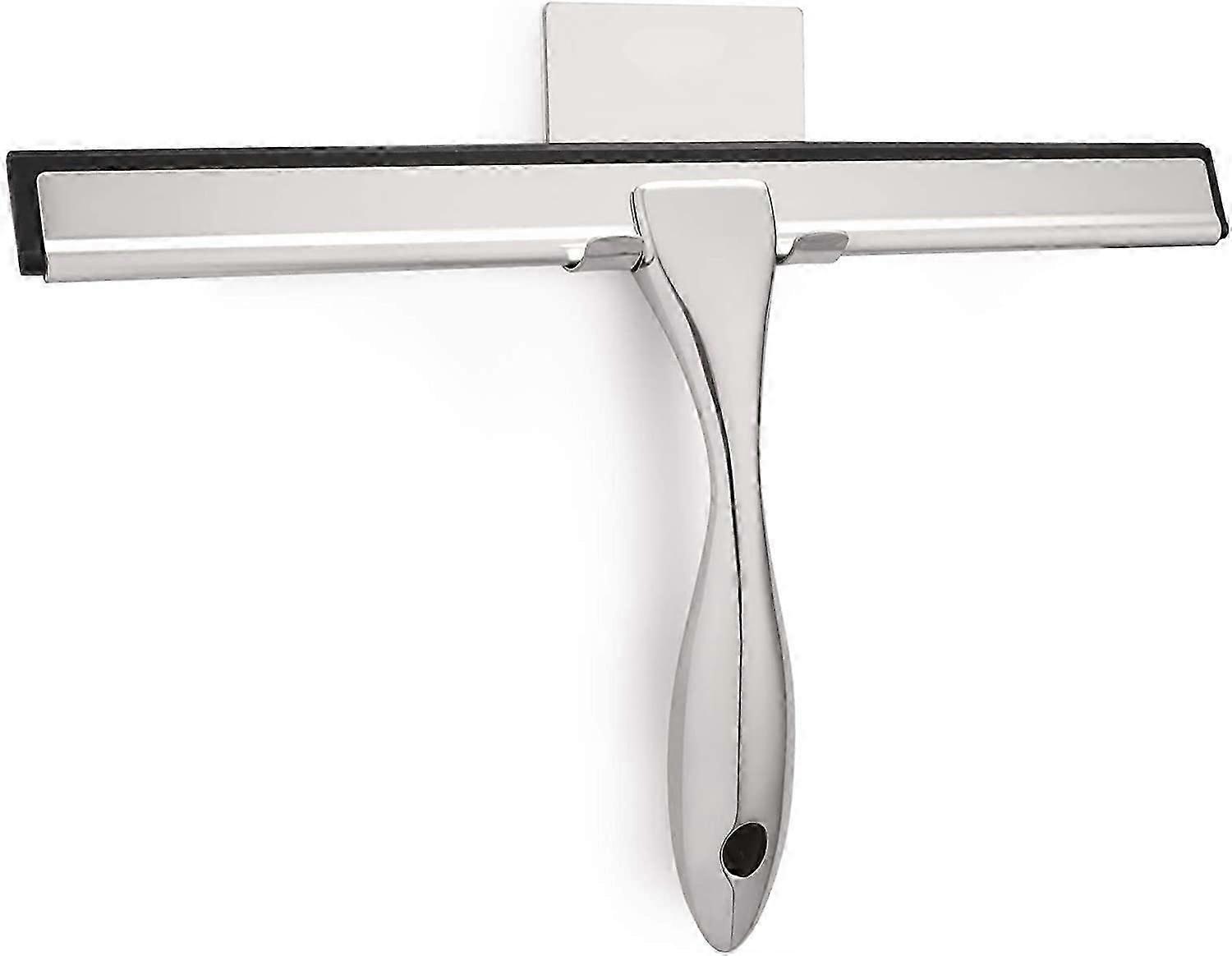 Stainless Steel Multi-Surface Squeegee - For Showers, Windows & Car Glass