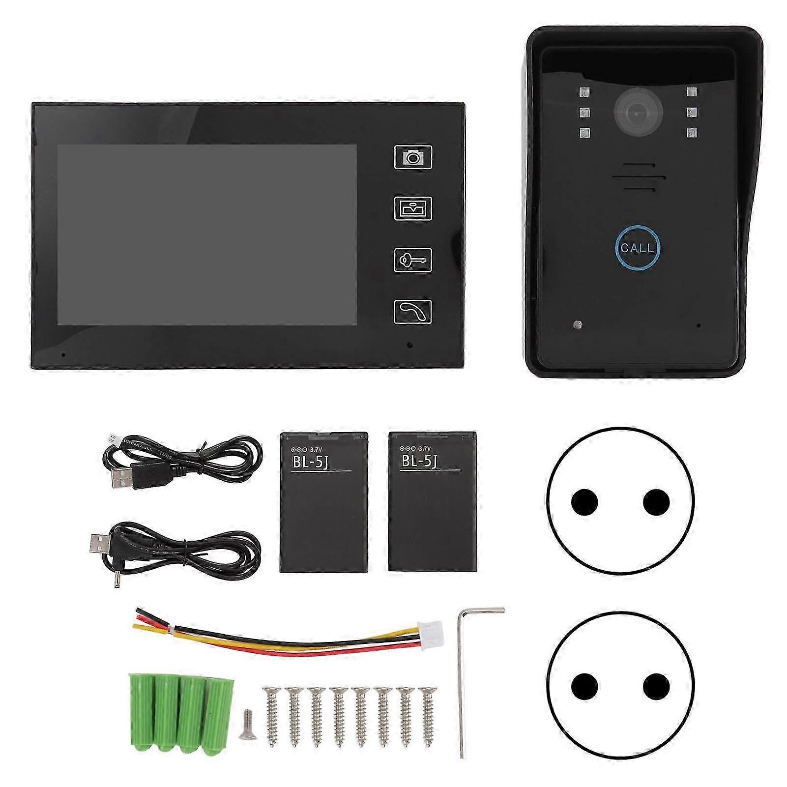 2025 Latest Model Smart Electronic TFT Color Display Video Intercom Night Vision