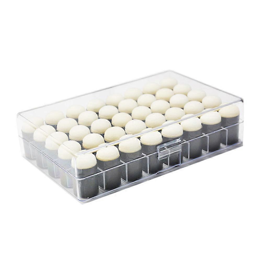Thumb Print Ink Pads Finger Ink Pad Creative Activities Square Design Coloring Tool 40Pcs
