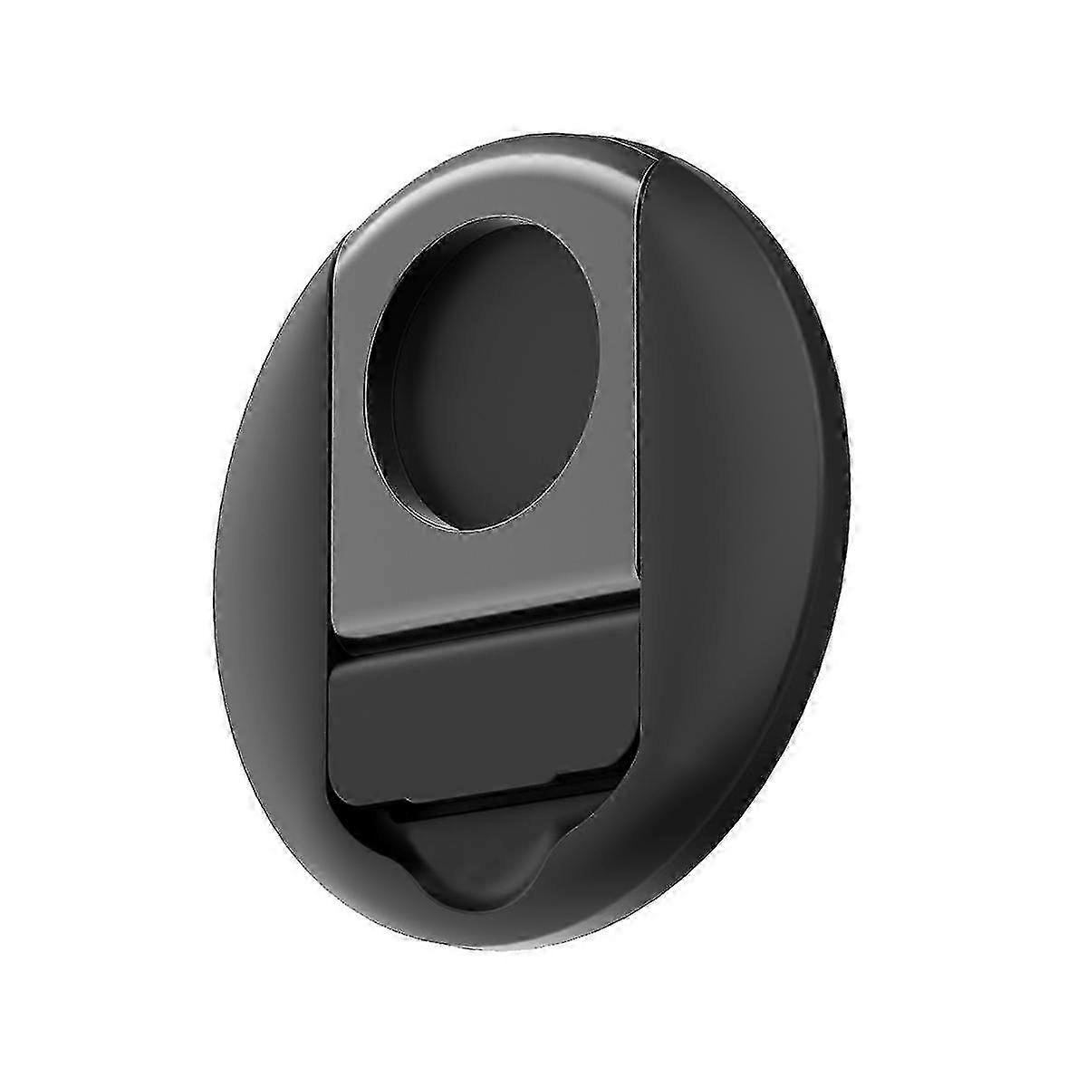 Magnetic Mobile Phone Holder for MacBook for MagSafe Continuity Camera Mount Round Ring Support KickstandBlack SZRH A-J