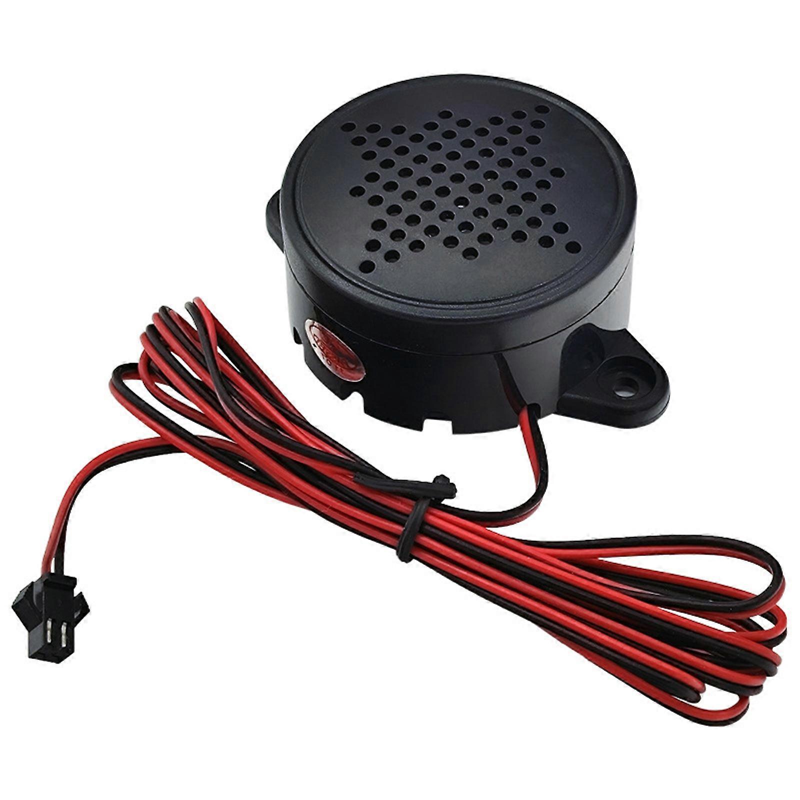 Haut-parleur d’interphone ABS 12W pour véhicules Comprend un support adhésif 4Ω Impédance correspondant IPX4 Protections contre l’eau Multicolore