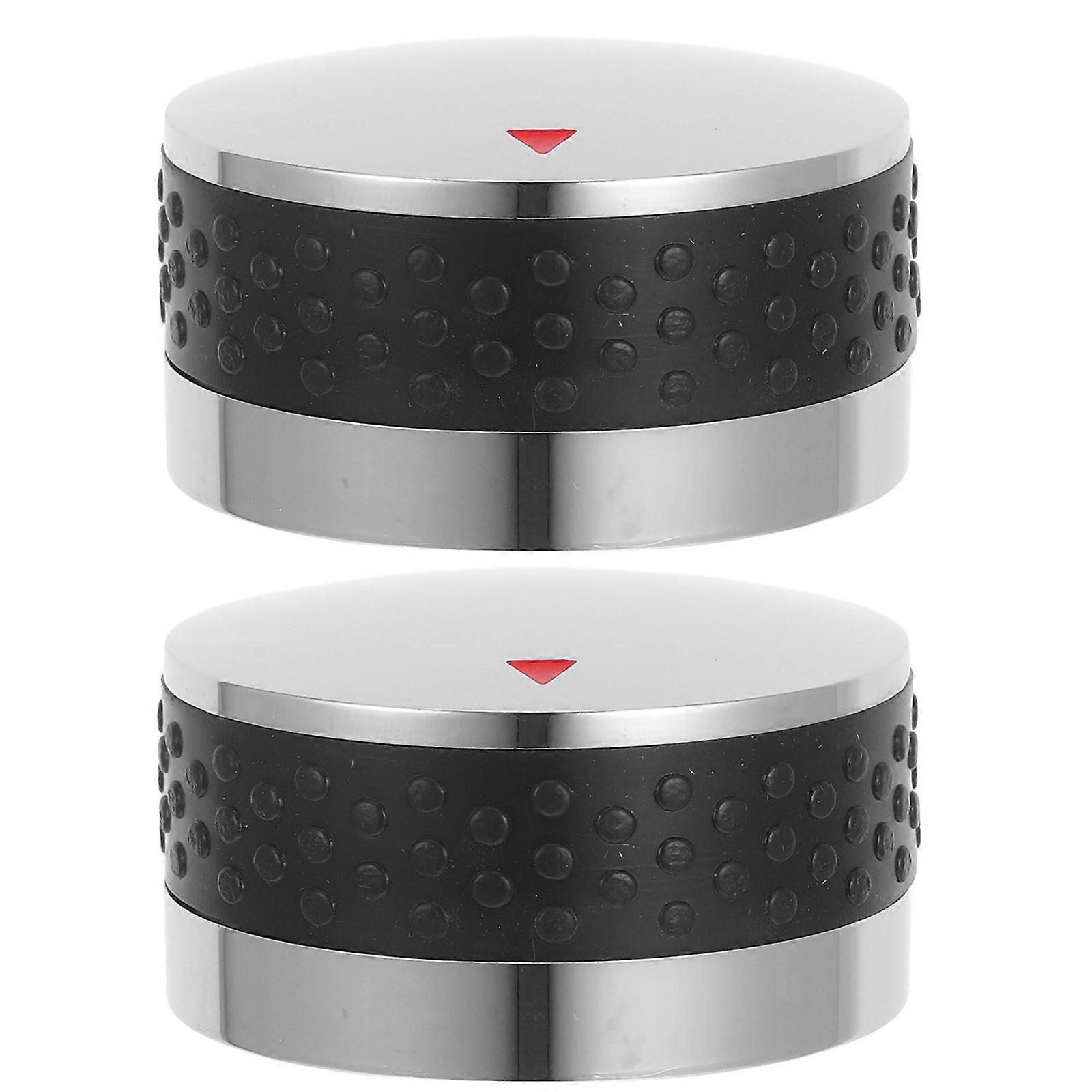 Gas Stove Knobs Bbq Grill Knobs Replacement Abs Plastic Non Slip Grip Outdoor Cooking 2Pcs