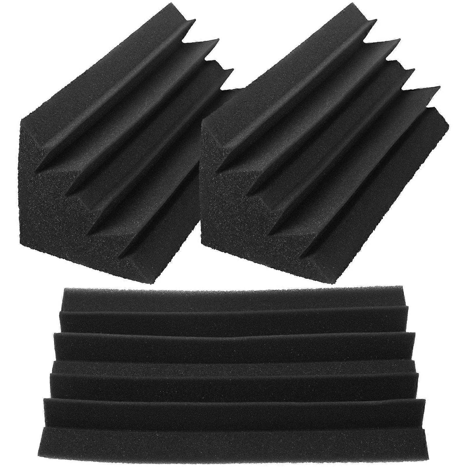 Noise Cancelling Wall Panels Soundproof Panel Wall Insulation Material Low-Frequency Absorption Sponge 3Pcs