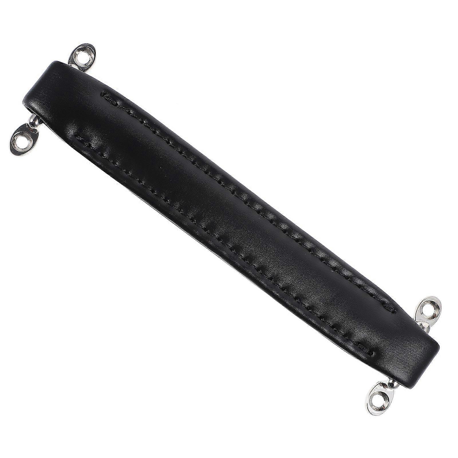 Black PU Audio AMP Speaker Cabinet Handle Strap for Guitar Amplifier Lightweight Easy to