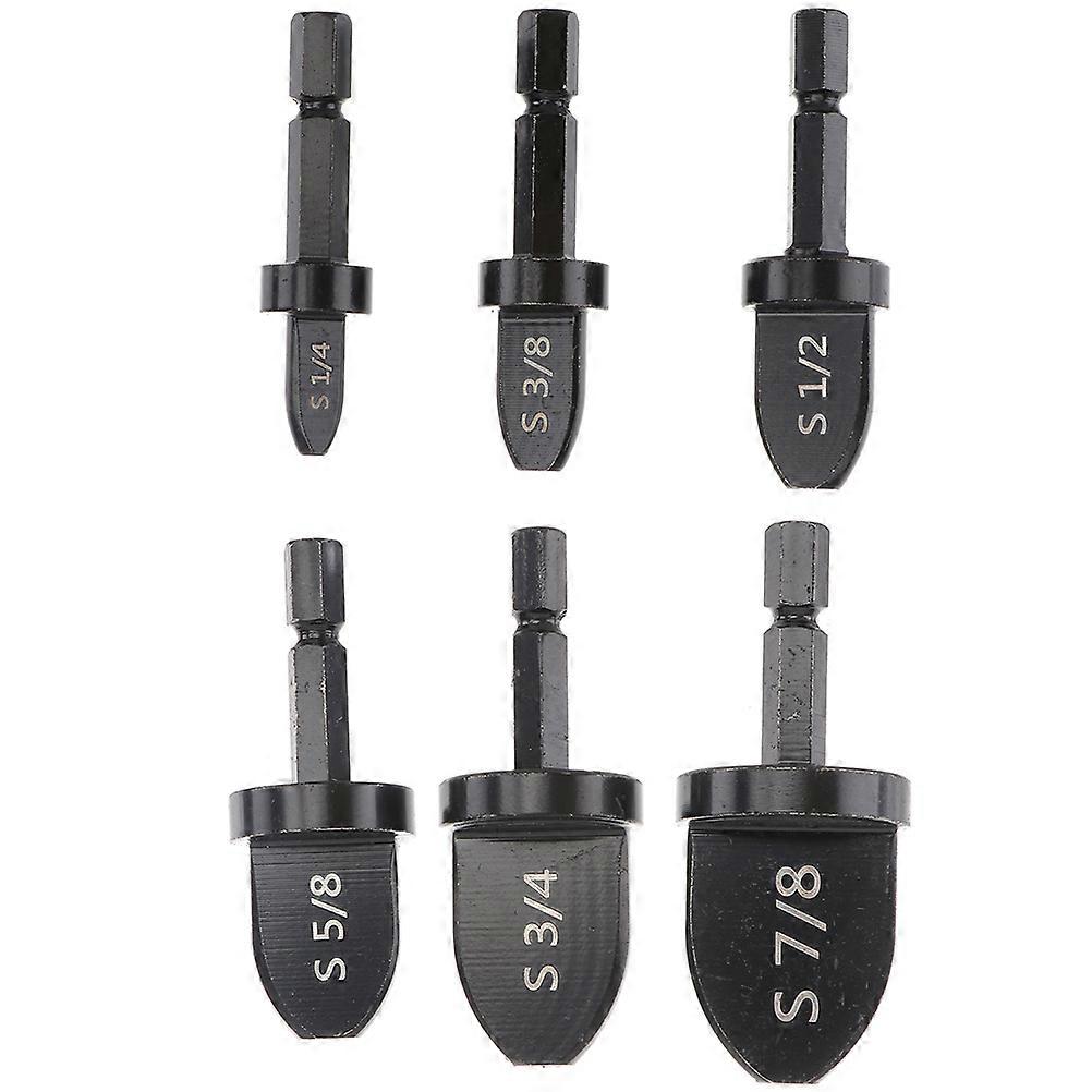 Tubing Deburring Tool Steel For Technicians Air Conditioning Installation 5.5X3CM Drill Bit Functionality 1 Set