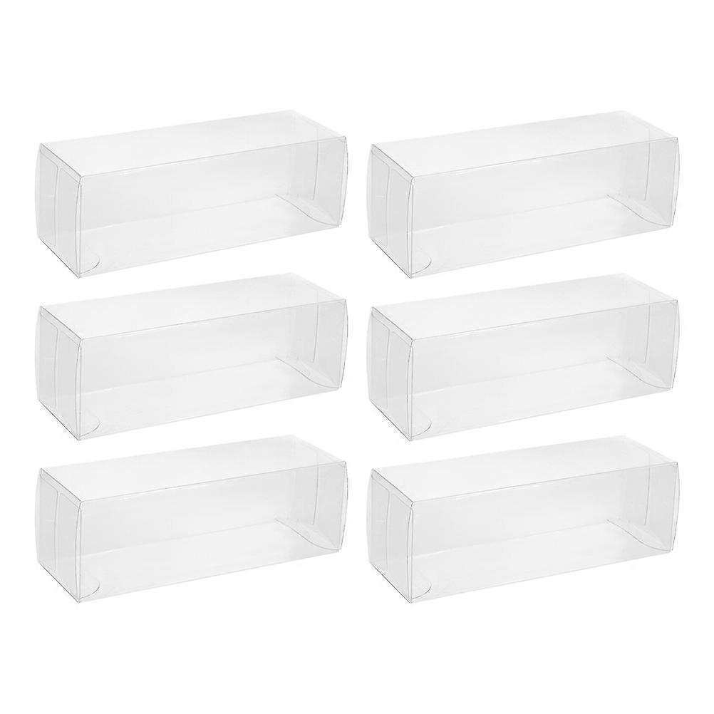 6pcs Transparent Golf Ball Case Portable Holder for Clear Display and Storage, Protects Collectible Golf Balls for Enthusiasts