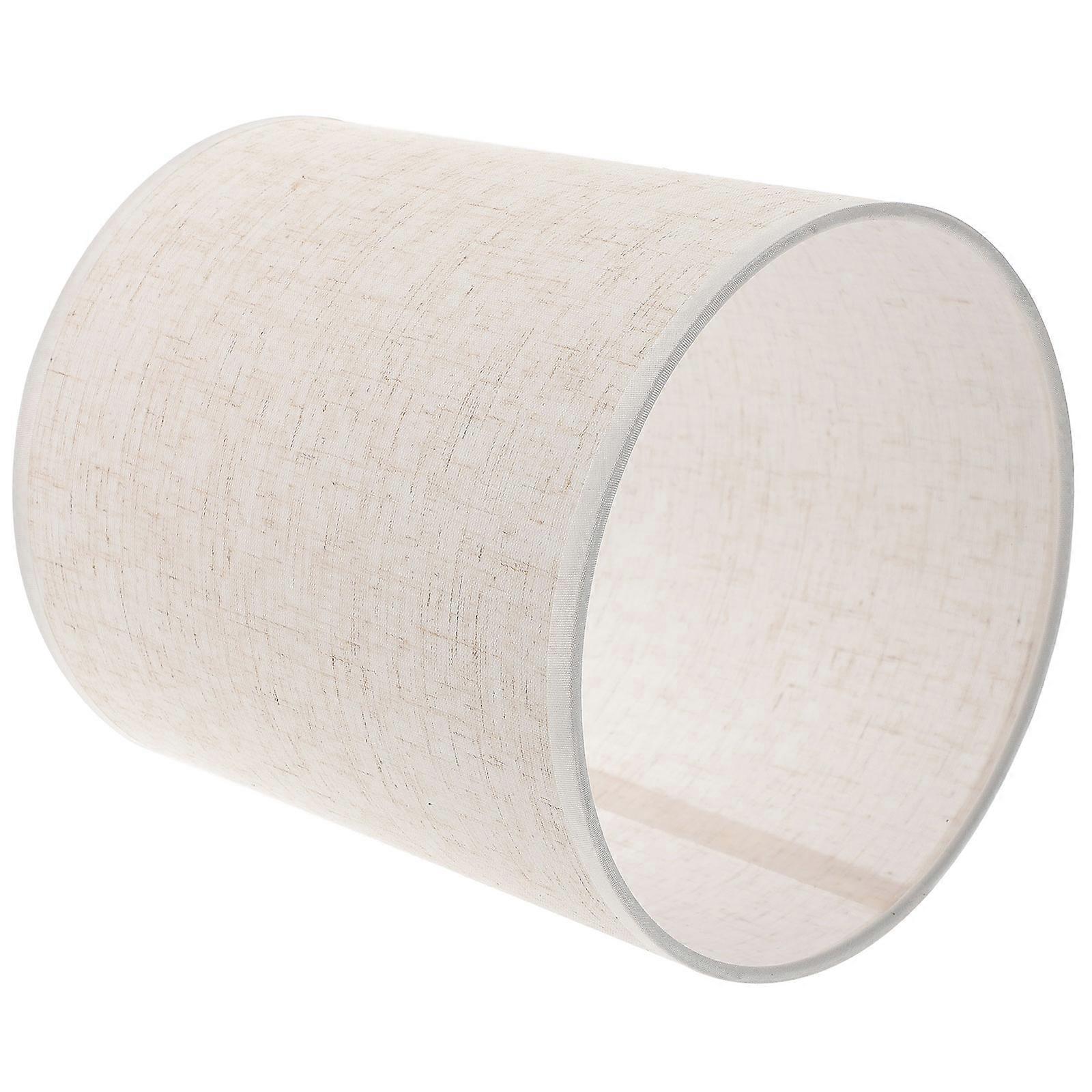 Linen Lamp Shade Replacement Cover for Table and Floor Lamps Durable Fabric Design for Home, Bar, Restaurant, and Hotel Use