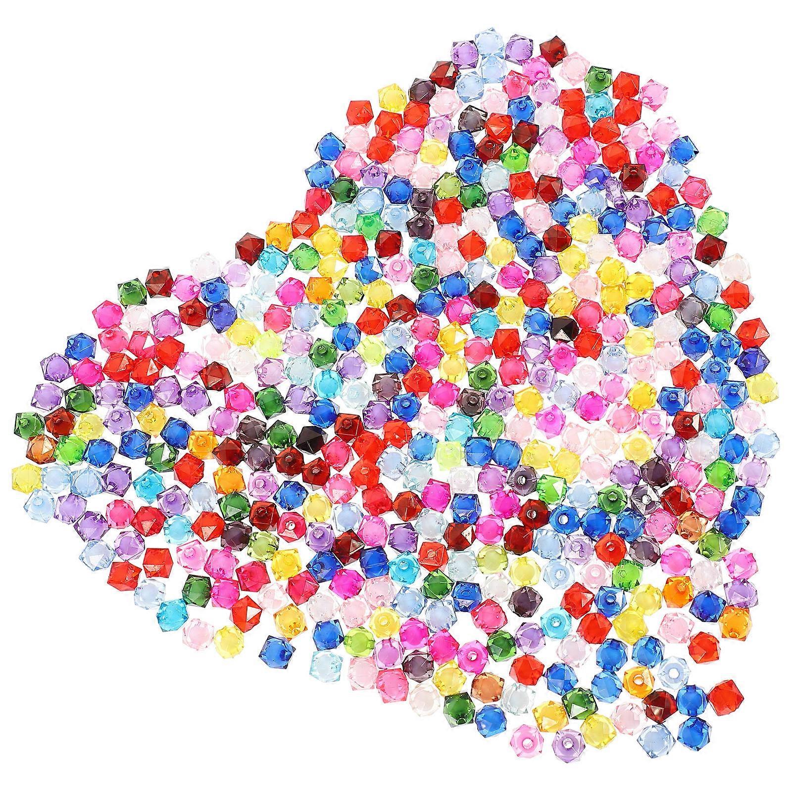 Jewelry Making Beads 1 Pack Of Acrylic Beads Assorted Color Square Shape Ideal For Craft Projects And Unique DIY Gift Ideas