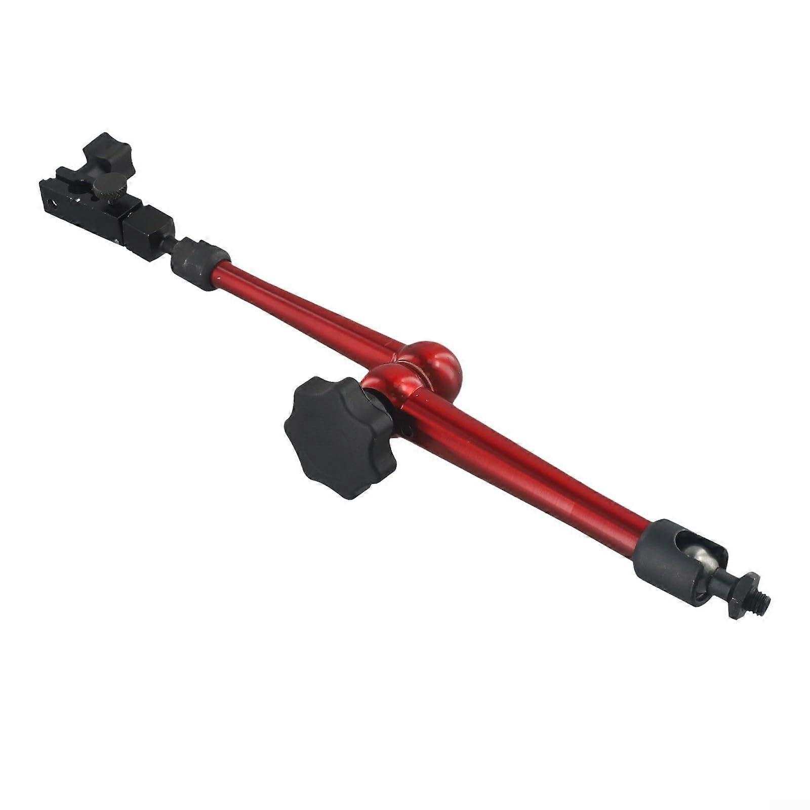 Magnetic Base Holder with Flexible Stand and Extension Pole, 300mm Length, M8 Thread, Precision Measuring Indicator Accessories