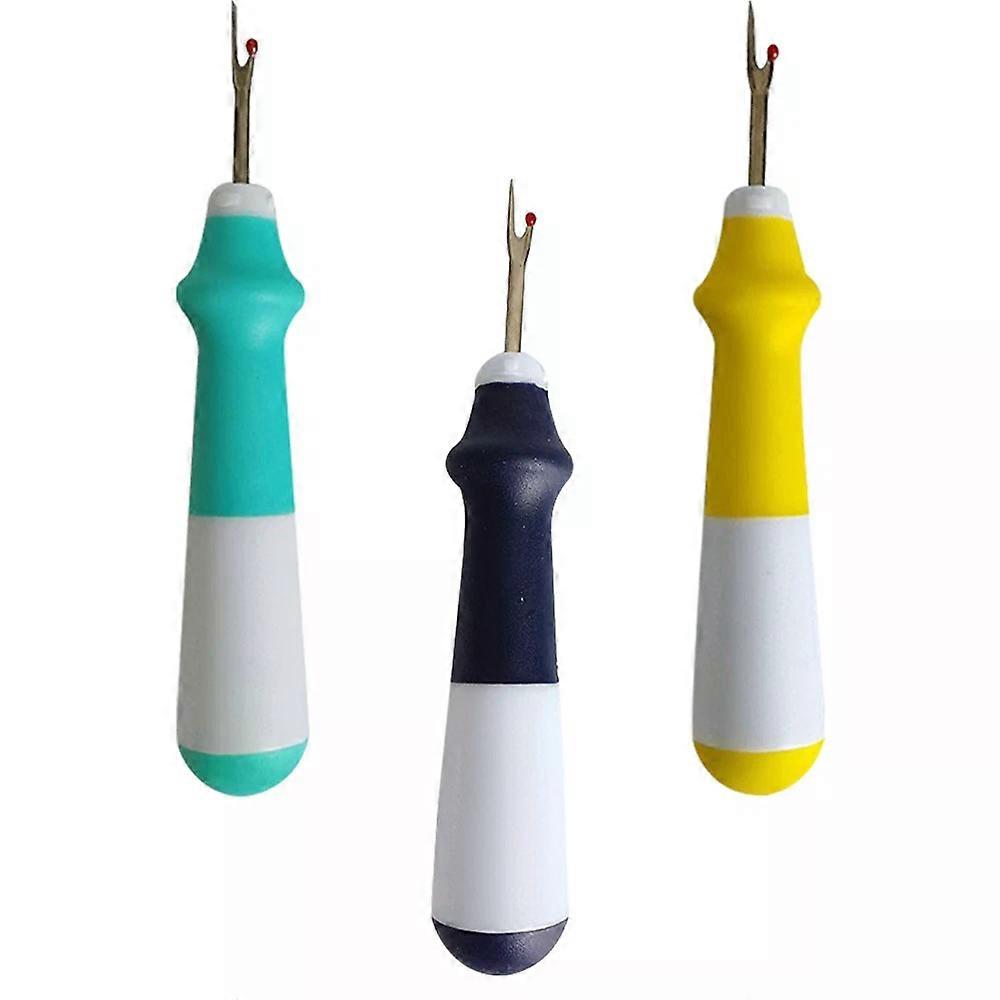 Seam Ripper Tool, 3Pcs for Cutting & Stitch Removal, Sharp Blade, Easy to Use